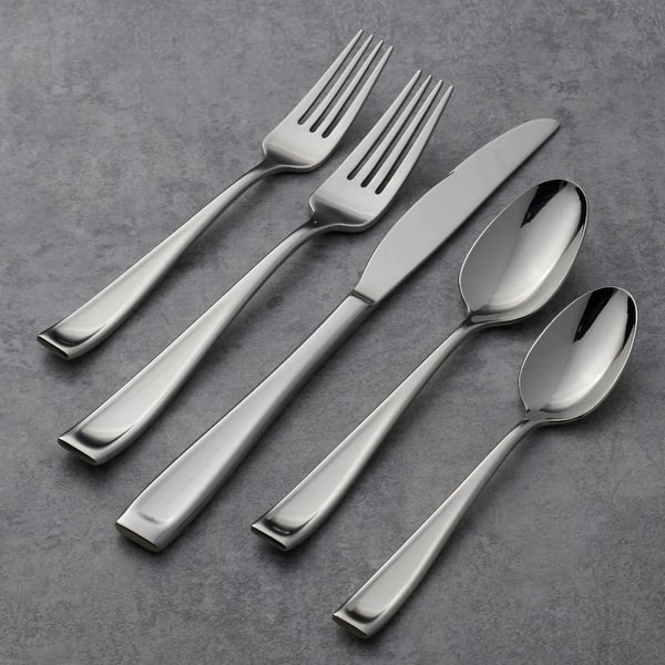 Oneida T711065D Moda 65-Piece Flatware Set, Service for 12