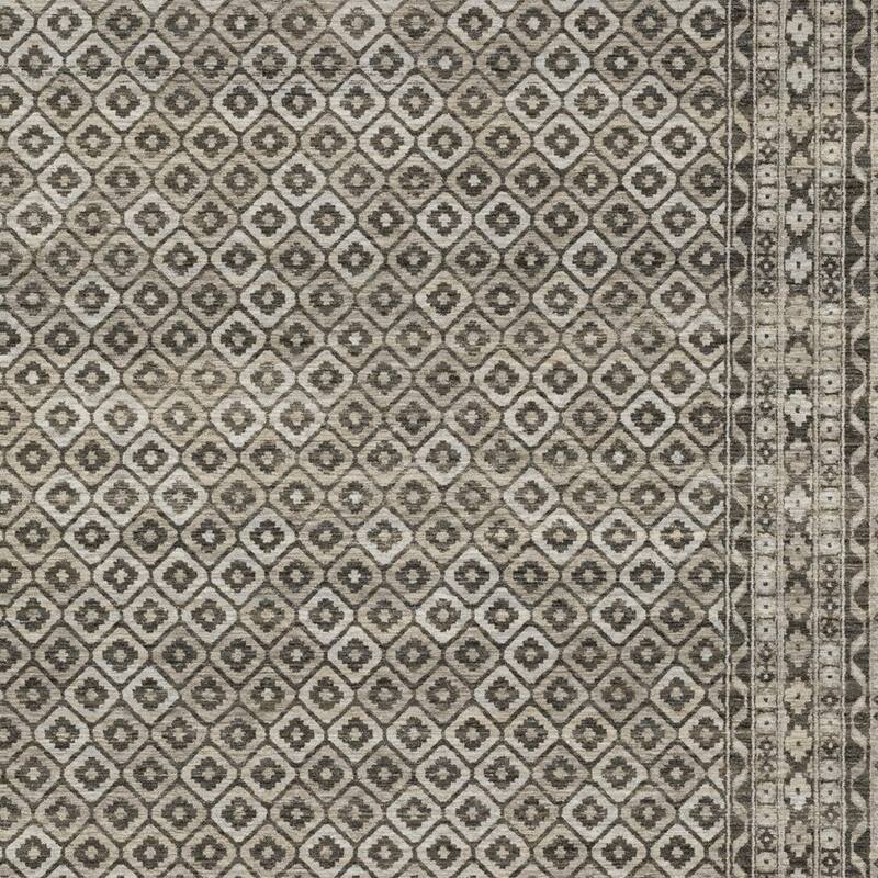 HomeRootsDiamond Traditional Rectangle Area Rug