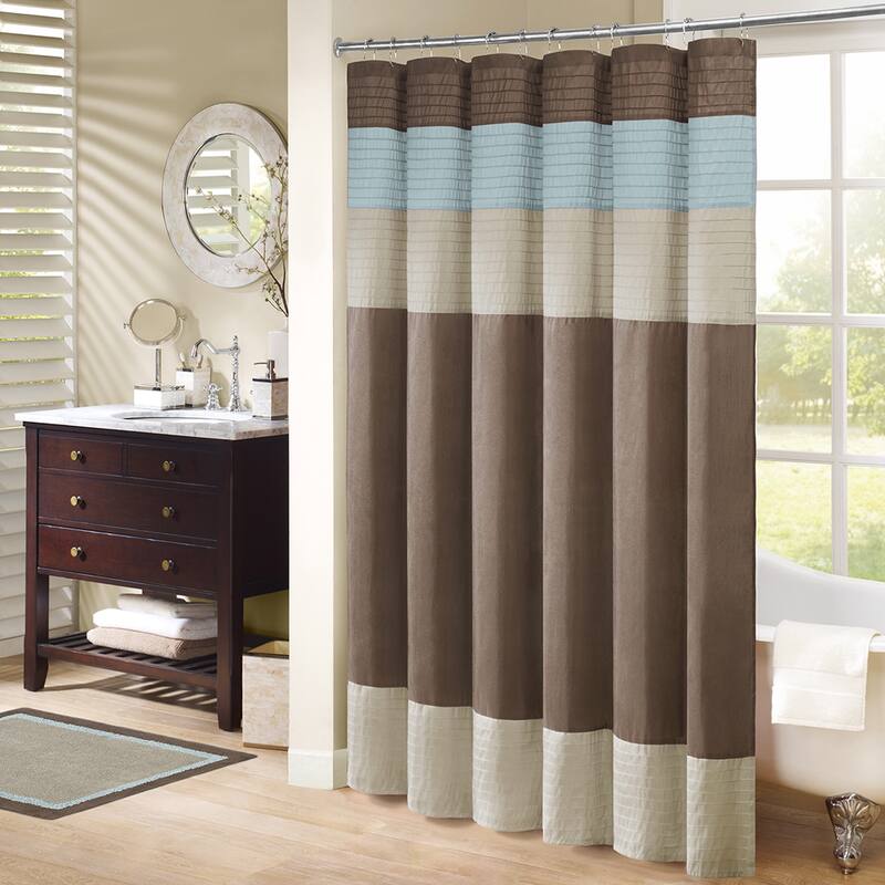 Faux Silk Classic Shower Curtain