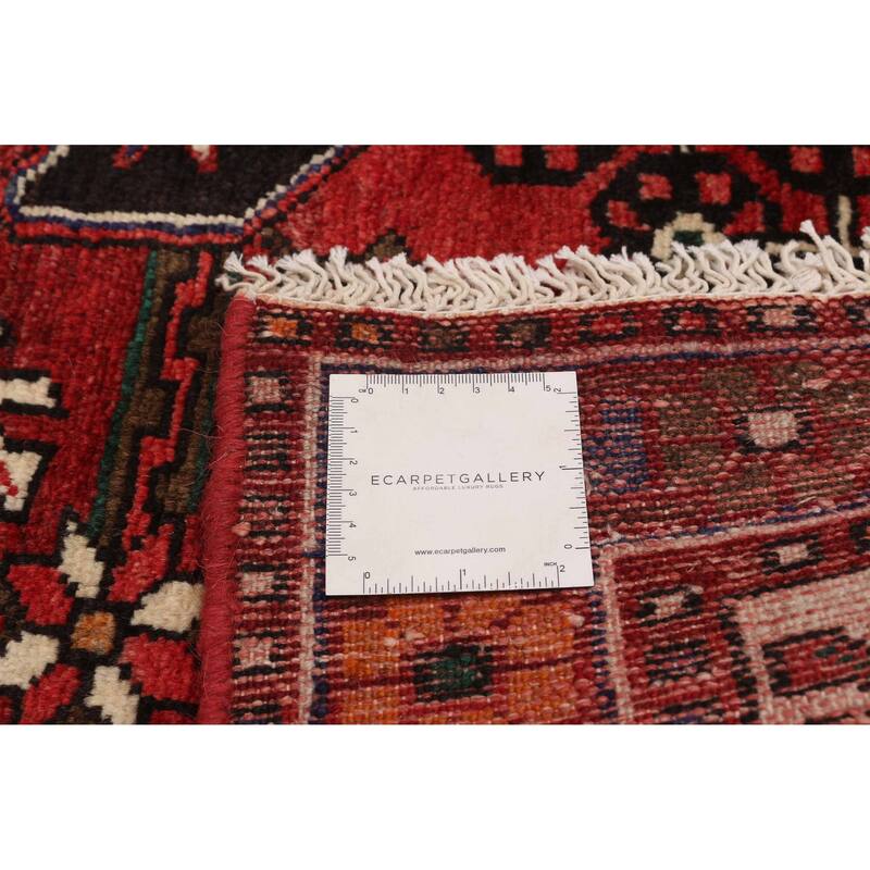 ECARPETGALLERY Hand-knotted Anadol Red Wool Rug - 3'6 x 9'2