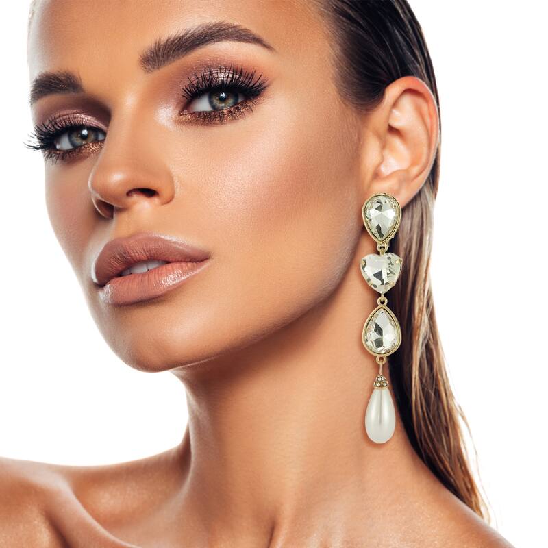 Chloe & Madison Statement Drop Earrings