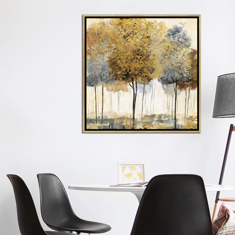 iCanvas "Metallic Forest I" by Nan Framed Canvas Print