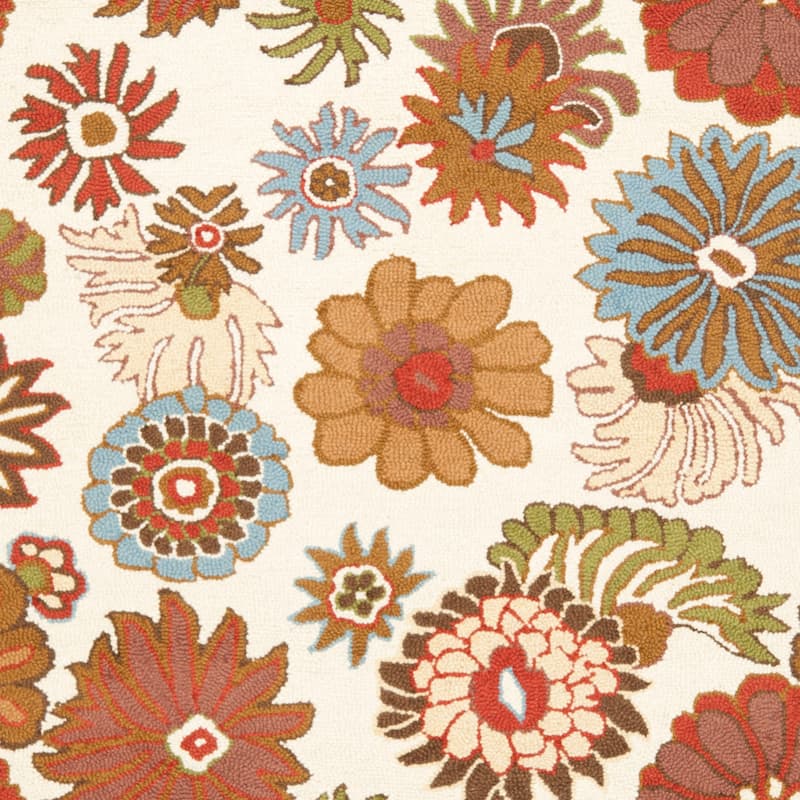 SAFAVIEH Handmade Blossom Arpita Modern Floral Wool Rug