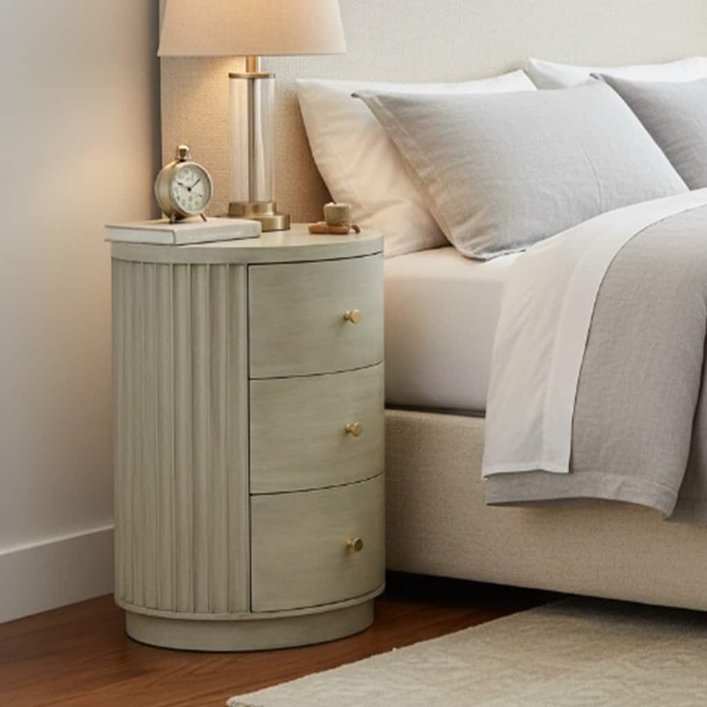 Modern Side Table with Drawer,Nightstand