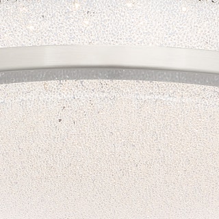 Access Lighting Sparc - LED 12" Flush Mount - Chrome Finish - Starry Acrylic - Dimmable - Dedicated LED