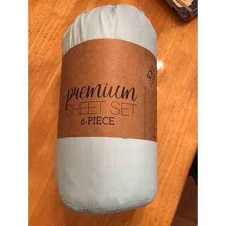 Soft Essentials Ultra-soft 6-piece Deep Pocket Bed Sheet Set