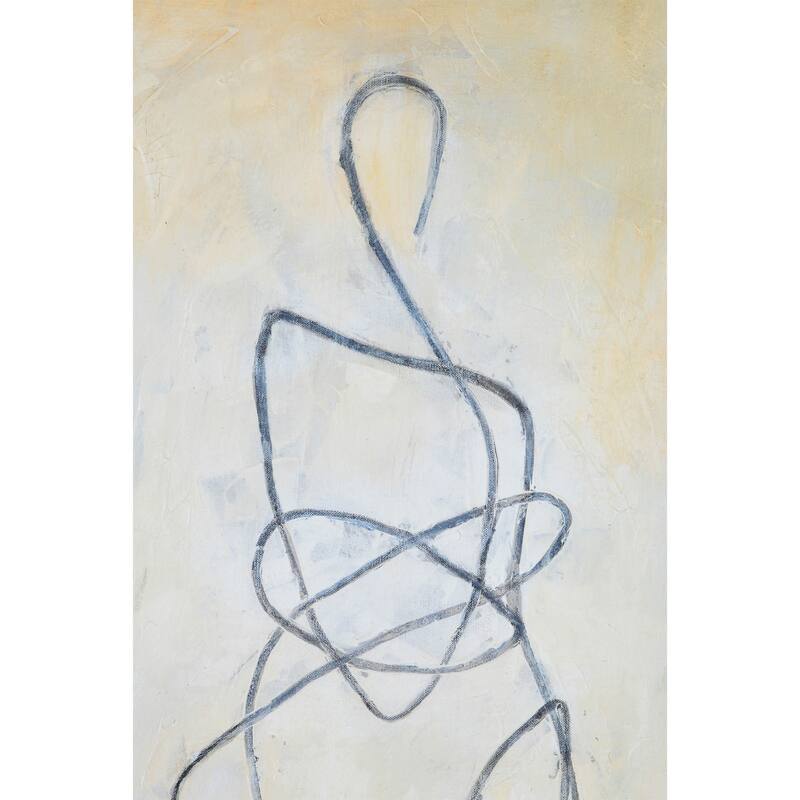 Renwil Self 21" Wide Canvas Art, Black