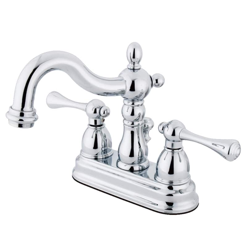Heritage 4 in. Centerset Bathroom Faucet - Polished Chrome