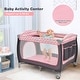 preview thumbnail 6 of 42, Babyjoy 3 in 1 Baby Playard Portable Infant Nursery Center w/ Zippered - See Details