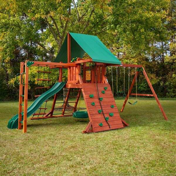 Gorilla playsets frontier residential 2025 wood playset