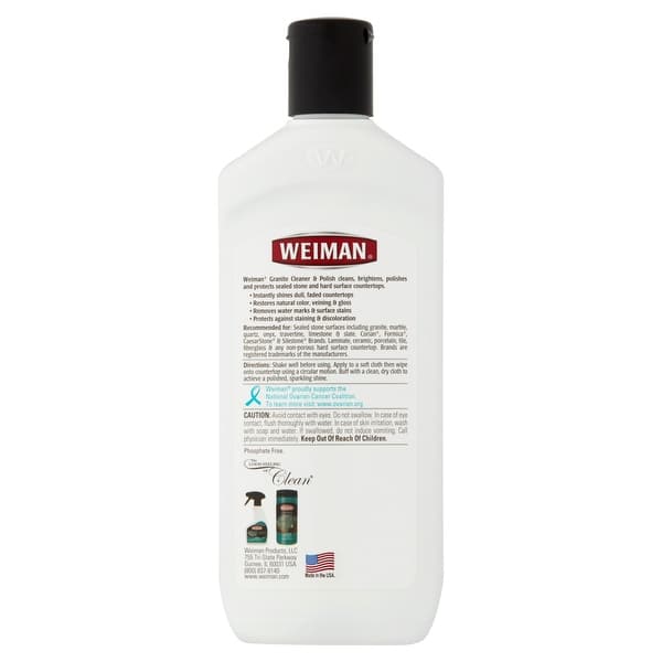 Shop Weiman Granite Cleaner And Polish Case Of 6 8 Oz