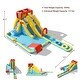 preview thumbnail 4 of 8, Costway Inflatable Dual Slide Water Park Climbing Bouncer W/ 735W - See Details