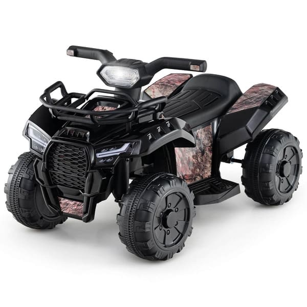 slide 2 of 50, Costway 6V Kids ATV Quad Electric Ride On Car Toy Toddler with LED - See details as pic shows