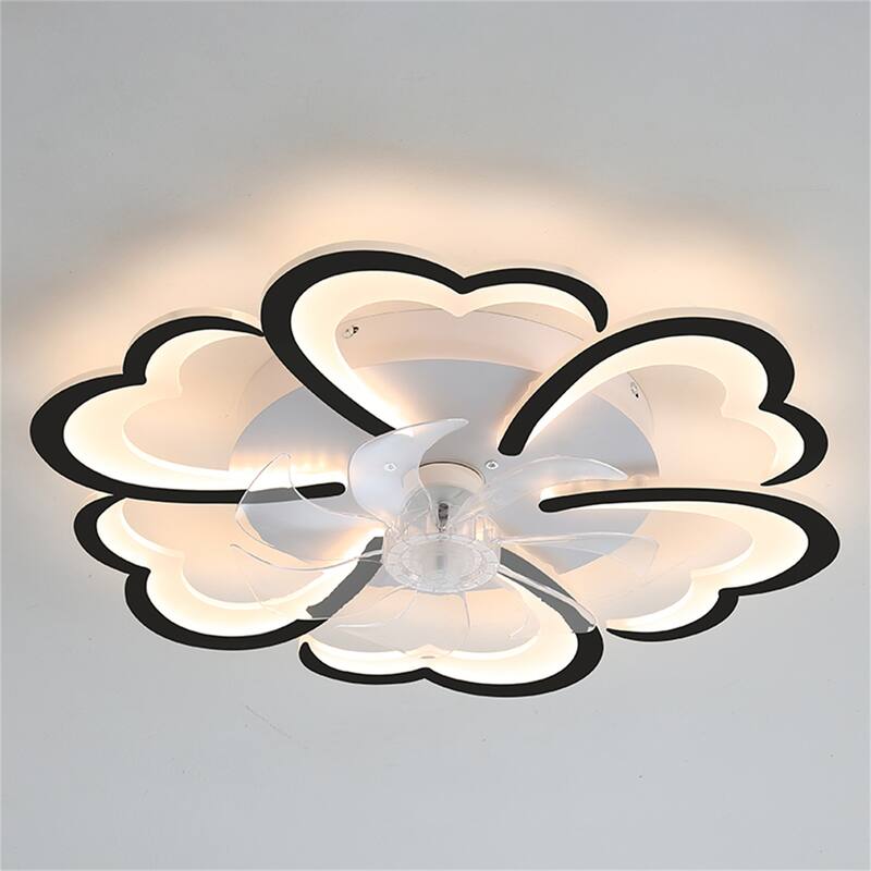 26.7" Ceiling Fan with Lights, Remote Control 3 Color Temperatures