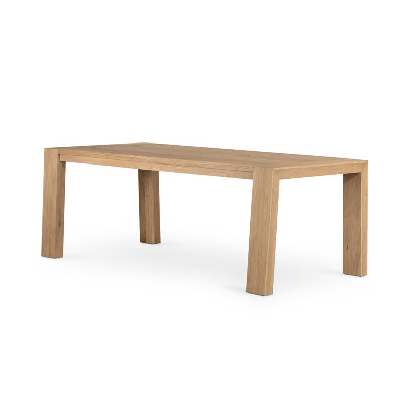 Romo Dining Table-Light Oak Resin - 84W x 41D x 30H
