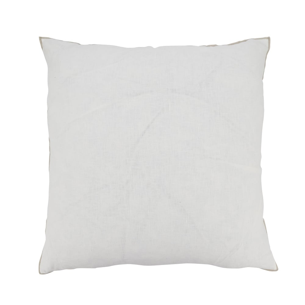 Stonewashed Stitched Edge Throw Pillow