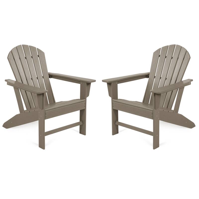 Recycled Plastic Modern Adirondack Chair,Outdoor Patio Chair