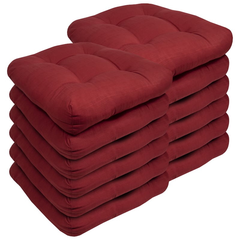 Indoor-Outdoor Reversible Patio Seat Cushion