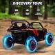 preview thumbnail 3 of 28, 2 Seater Kids Electric Utv, 24V 4WD Ride On Car with Remote Control