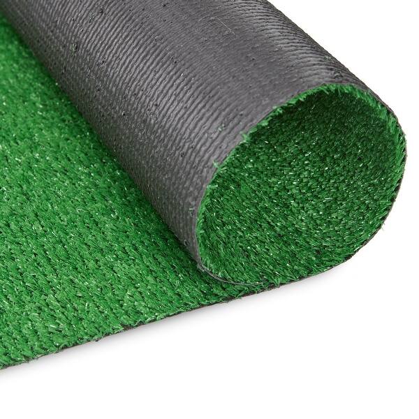 Shop Sweet Home Meadowland Collection Green Artificial Grass Indoor Outdoor Turf Area Rug 7 X 10 6 6 X 9 3 Overstock 12734203