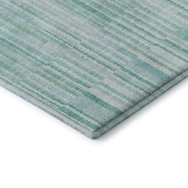 Premium Washable Super Soft Stripe Stack Mayfield Rug