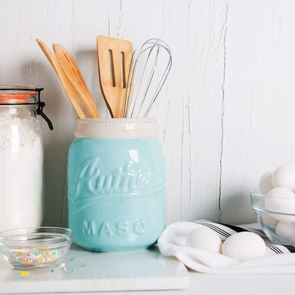 Shop Palais Essentials Ceramic Utensil Crock Utensil Holder