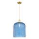 Option Blue / Satin Gold