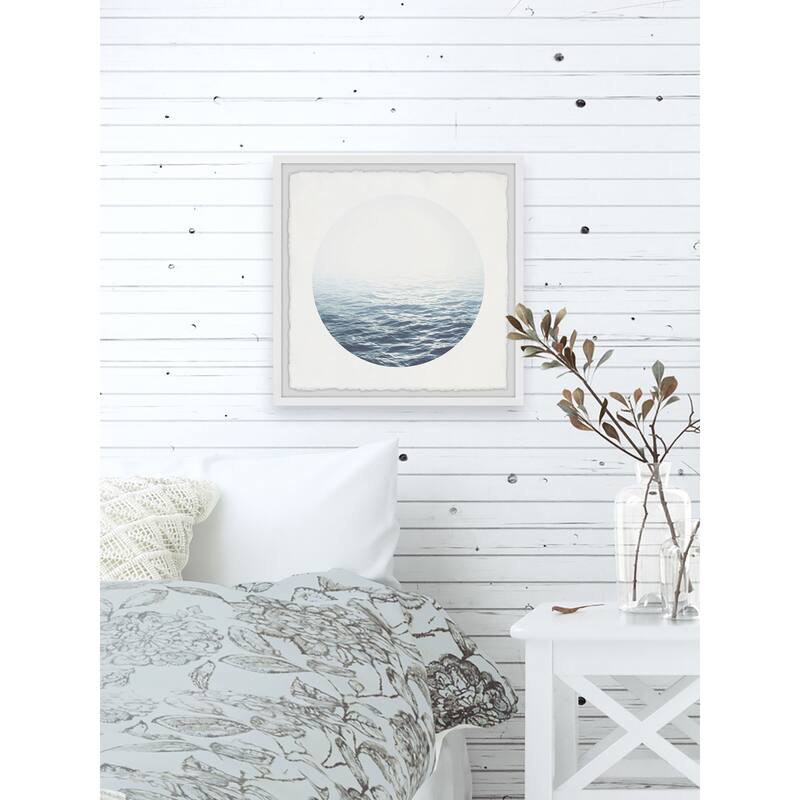 'Blue Light' Framed Painting Print