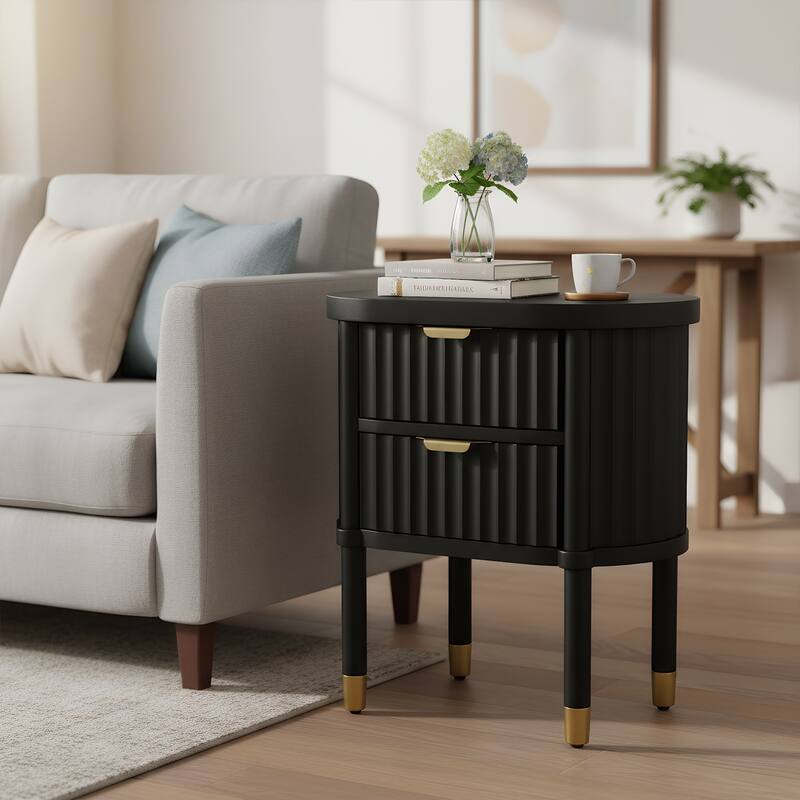 Modern NightStand with Drawer,Bedside Table