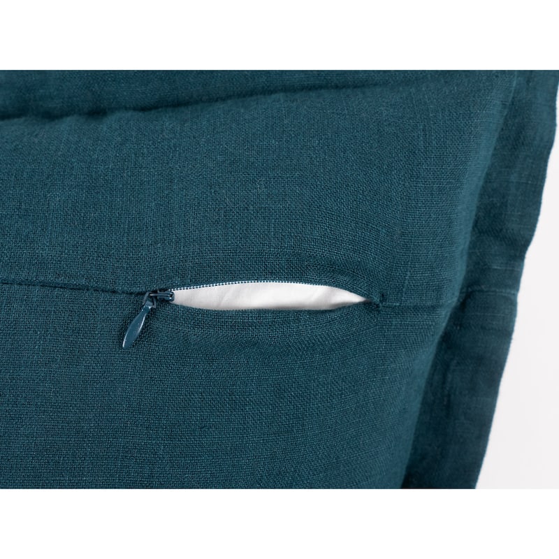 KAF Home Washed Linen with Flange Decorative Pillow 20" x 20"
