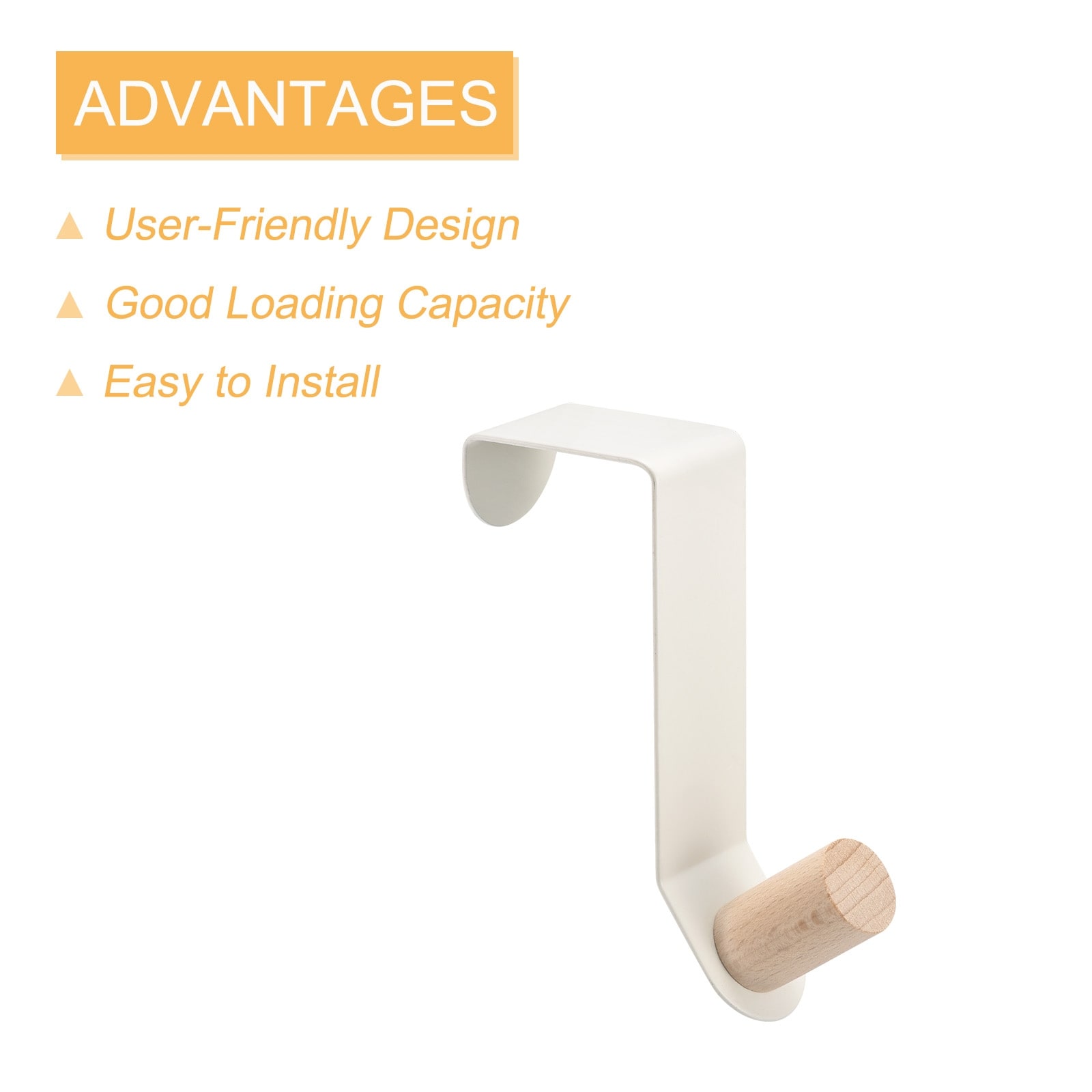 Over the Door Hooks 4pcs Door Hanger Hook Hooks for Hanging Clothes