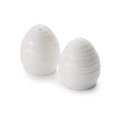 Portmeirion Sophie Conran Salt and Pepper Set White - 2.5 Inch