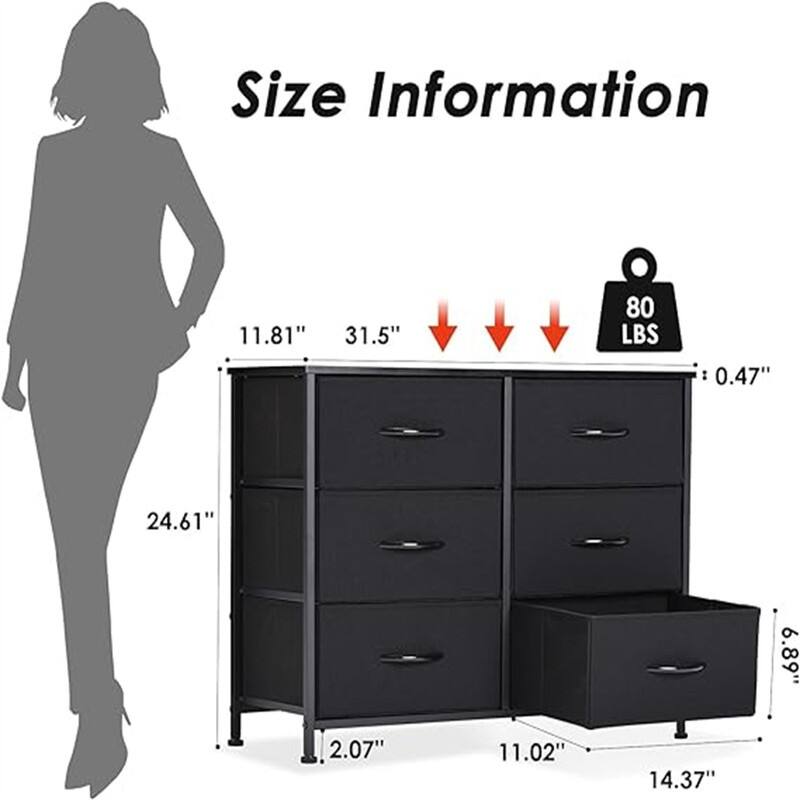 Fabric Closet Dresser & Chests of Storage Bedroom