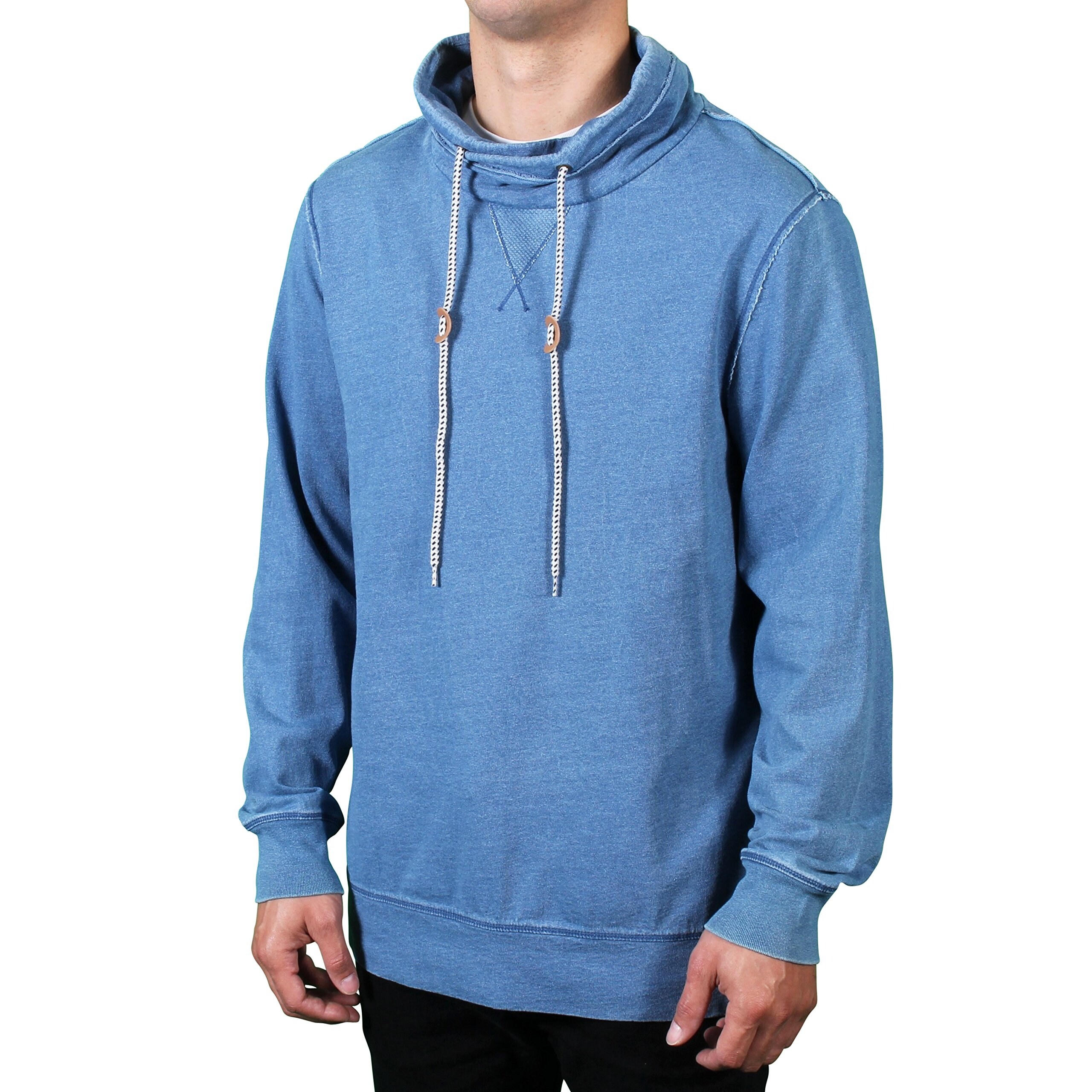 mens cowl sweater