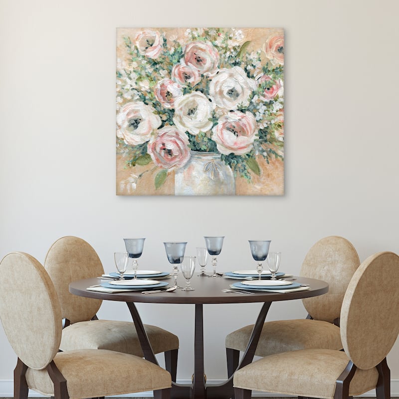 Pretty in Pink by Carol Robinson Canvas Art Print