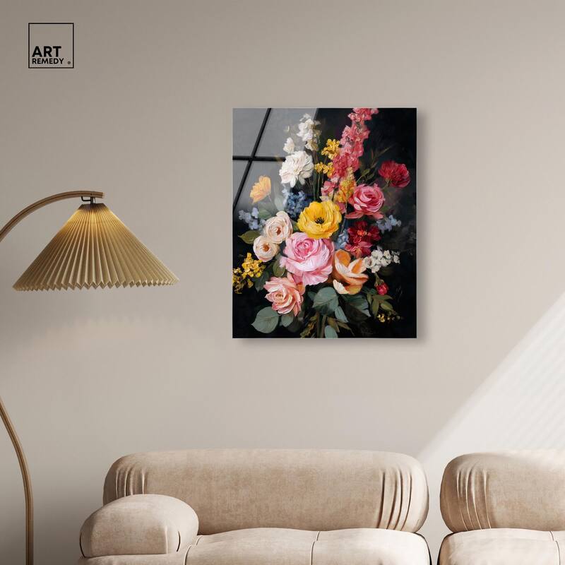 Garden Richness II Acrylic by Art Remedy, Ready to Hang