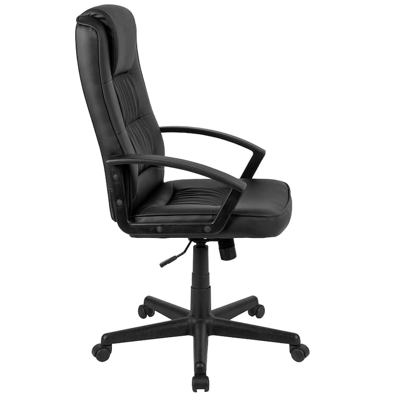 Flash Fundamentals High Back Task Chair with Arms - Desk Chair