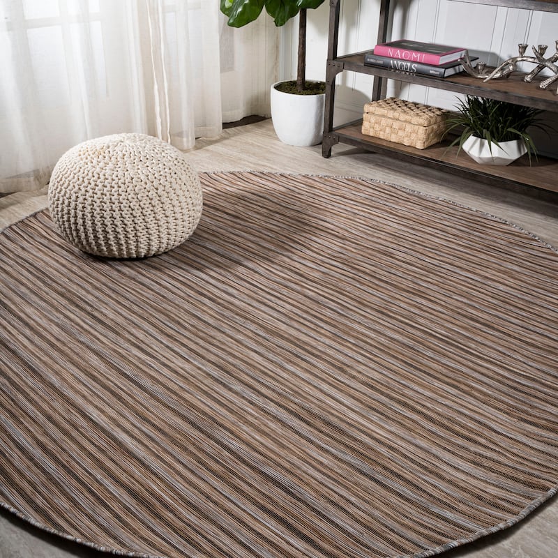 JONATHAN Y Finn Modern Farmhouse Pinstripe Area Rug