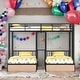 preview thumbnail 2 of 7, Full Over Twin & Twin Triple Bunk Bed with Drawers,Desks and Shelves