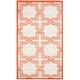 preview thumbnail 16 of 113, SAFAVIEH Amherst Naomi Modern Rug 3' x 5' - Ivory/Orange - Rectangle
