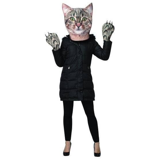 Shop Kitty Cat Costume Accessory Kit Grey Overstock 13724175