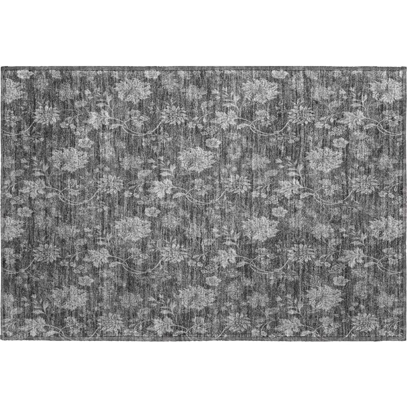 Premium Washable Super Soft Floral Borderless Mayfield Rug
