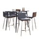 preview thumbnail 31 of 32, Porch & Den Naldi-Mason Swivel 5-Piece Counter Height Dining Set