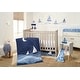 preview thumbnail 5 of 3, Lambs & Ivy Little Skipper Nautical Ocean Sailboat Soft Changing Pad Cover
