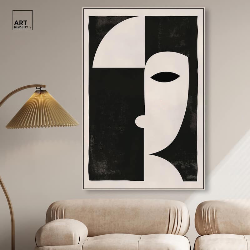 The Mask II Canvas by Art Remedy