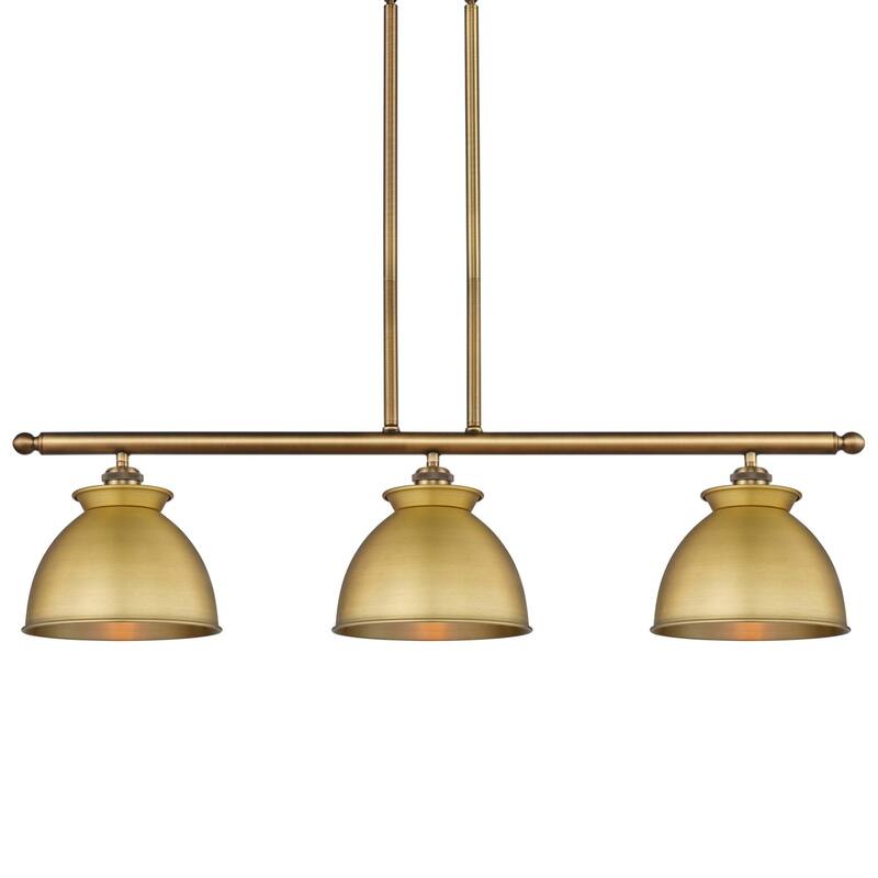 Innovations Lighting 516-3I-11-36 Adirondack Linear Adirondack 3 Light - Brushed Brass