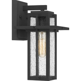 Randall 1-Light Outdoor Wall Mount in Mottled Black