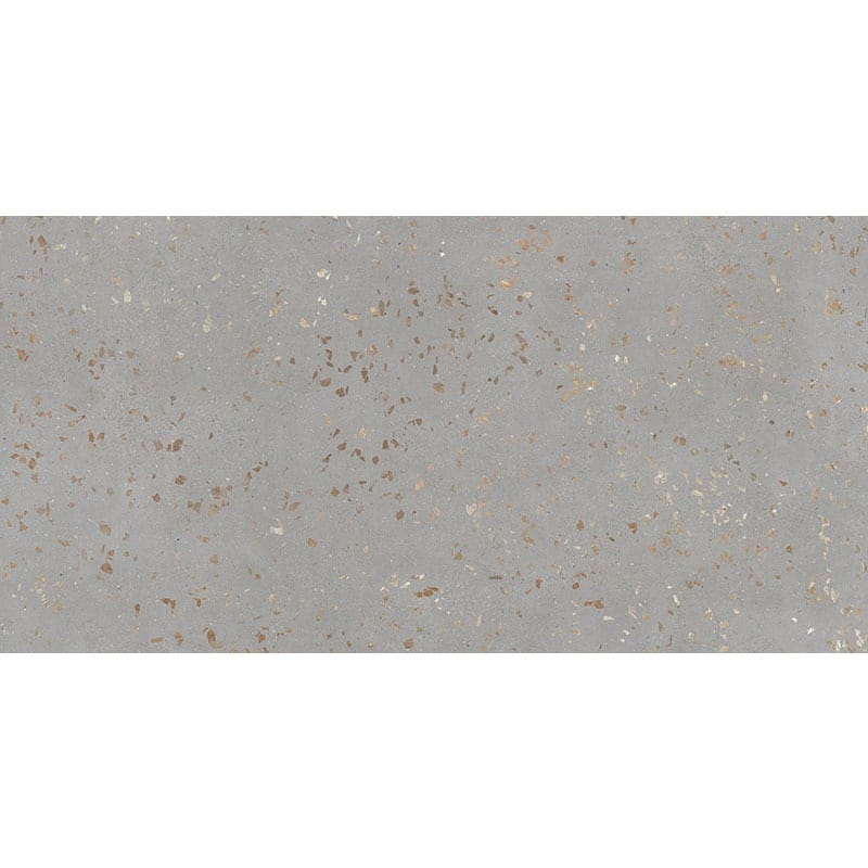 Apollo tile 24" x 48" Terra Mia Matte Warm Gray with Gold Flecks Porcelain Tile (15.49 sq ft/case) - 2 Pack