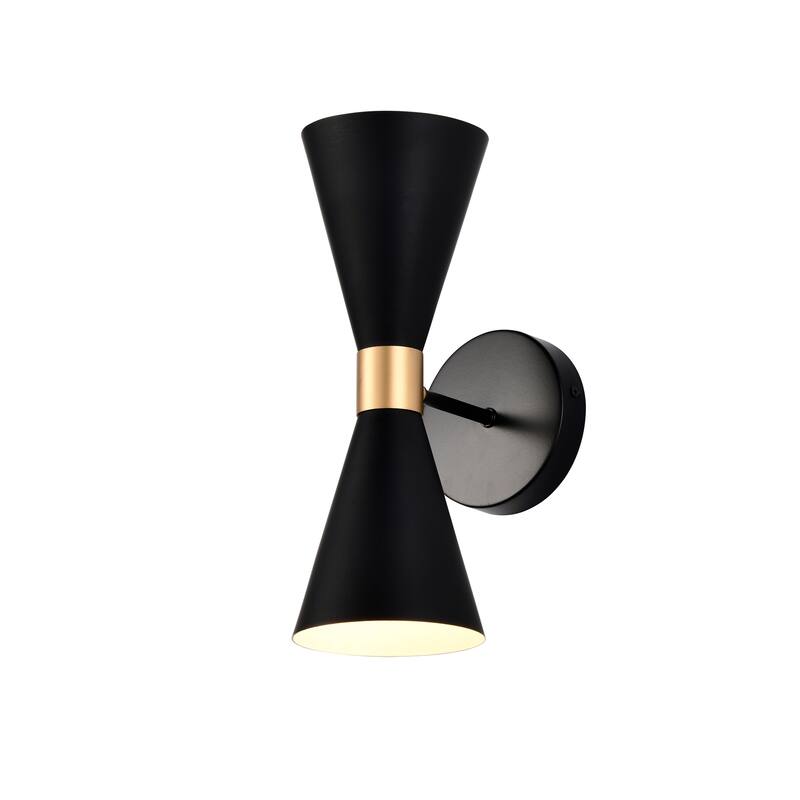 Smithy 7 Inch Matte Black Adjustable Arm Wall Sconces (Color Optional) - N/A