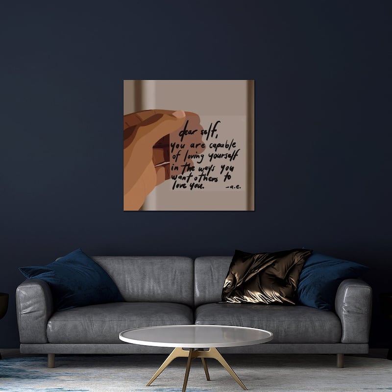 Alex Elle Print On Acrylic Glass by Artpce